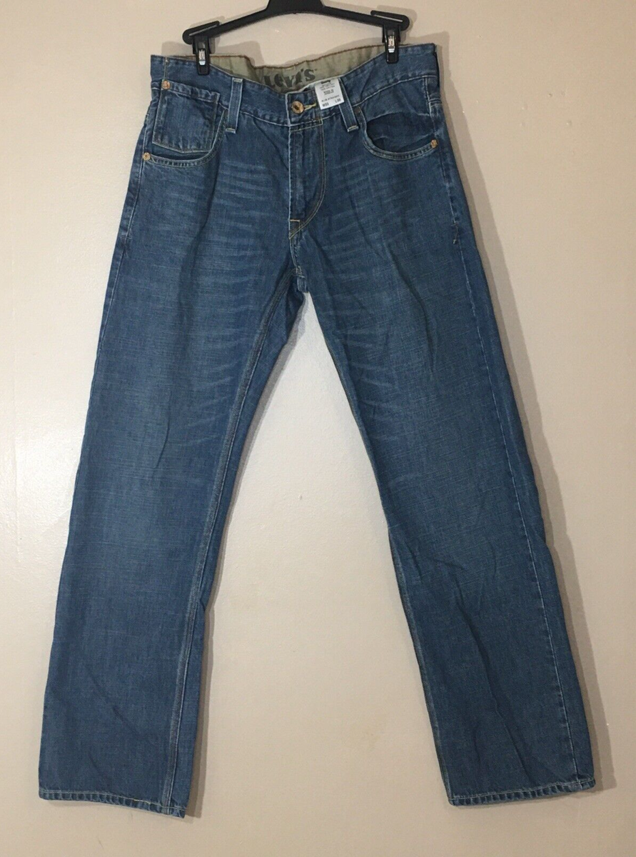 Vintage 542 Levis Blue Wash Jeans Slim Straight WPL423 Vintage 542 Levis Blue Wash Jeans Slim Straight WPL423