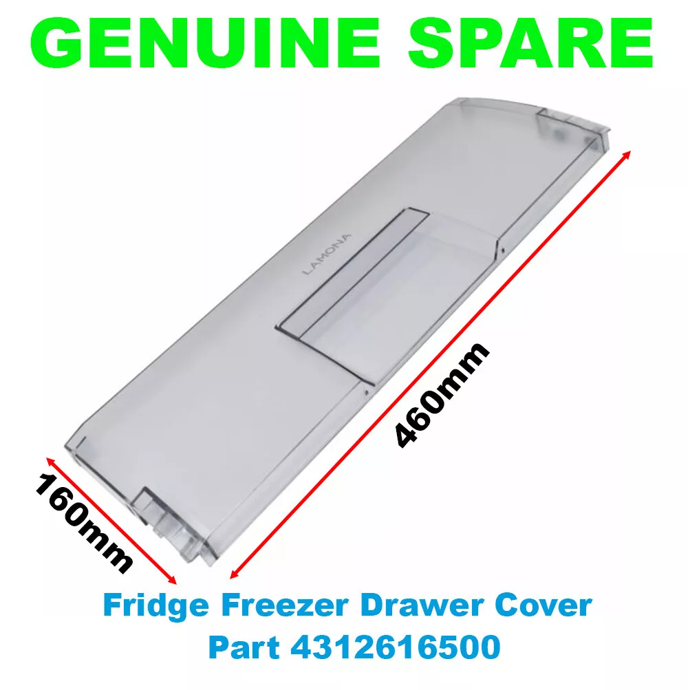 LAMONA HJA6403 LAM6400 Fridge Freezer Draw Front Flap 4312616500