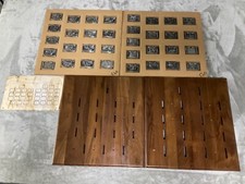 SET 34 MASSEY HARRIS FERGUSON COMBINE BELT BUCKLES No. 493/5000