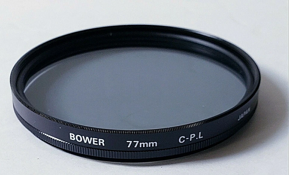 Bower 77 mm Circular Polarizing Filter Genuine Coated Optical Glass New In Box - Image 3 of 4