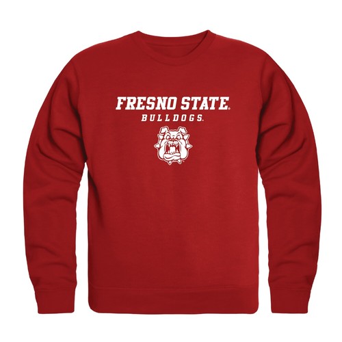 California State University Fresno Bulldogs Seal Crewneck Sweatshirt Sweater