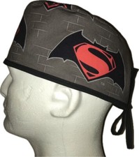 DC Comics Batman VS Superman Brick Scrub Hat Chemo Cap