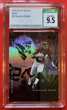 2020 Antonio Gibson Panini Illusions Retail RC #33 CSG 9.5 Gem Mint Commanders🏈