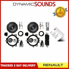 Pioneer 6.5" 16.5cm Custom Fit Speaker Upgrade Kit for Renault Clio 2013-2019