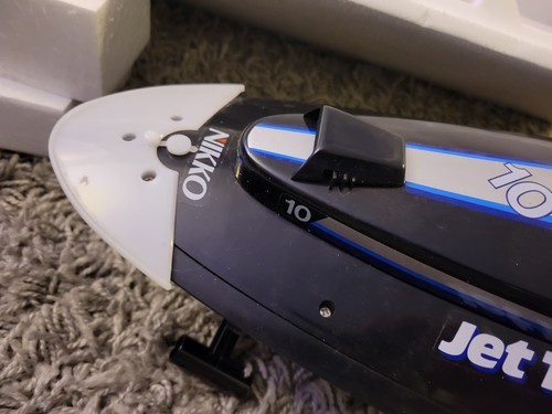 Vintage Nikko Radio/Remote Control Jet Tornado 2 RC Boat 1:10 Scale + 1 Battery - Picture 6 of 24