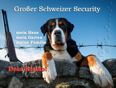 Warnschild 'Basset Hound Silhouette' Aus Aluminium, 30x21 Cm – Lustiges Wachhund-Schild Für Drinnen & Draußen