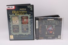 Baldurs Gate 4 in 1 Box Collection Windows PC  Ice Wind Dale 1 and 2 game lot