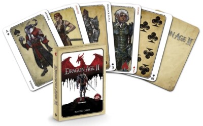 Dragon Age II  Spielkarten playing cards offiziell Lizenz