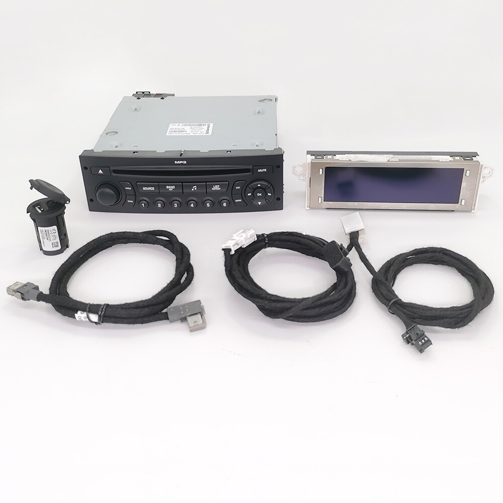 Câble USB Pour Autoradio Peugeot Citroën (RT6, RD9, RD45, RD5) - Connexion AUX/USB - Neuf