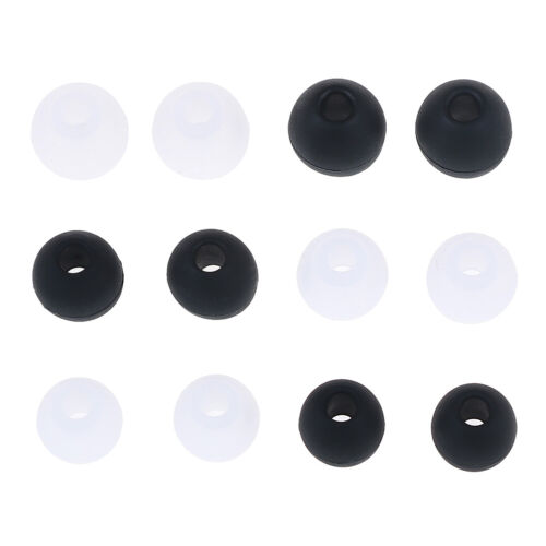 6 pairs/2*(S+M+L) universal in-ear earphone headphoe earbuds silicone rubber·:J - Picture 8 of 8