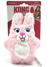 Kong Snuzzles Kiddos Bunny Small Squeaky Dog Toy 7x5"