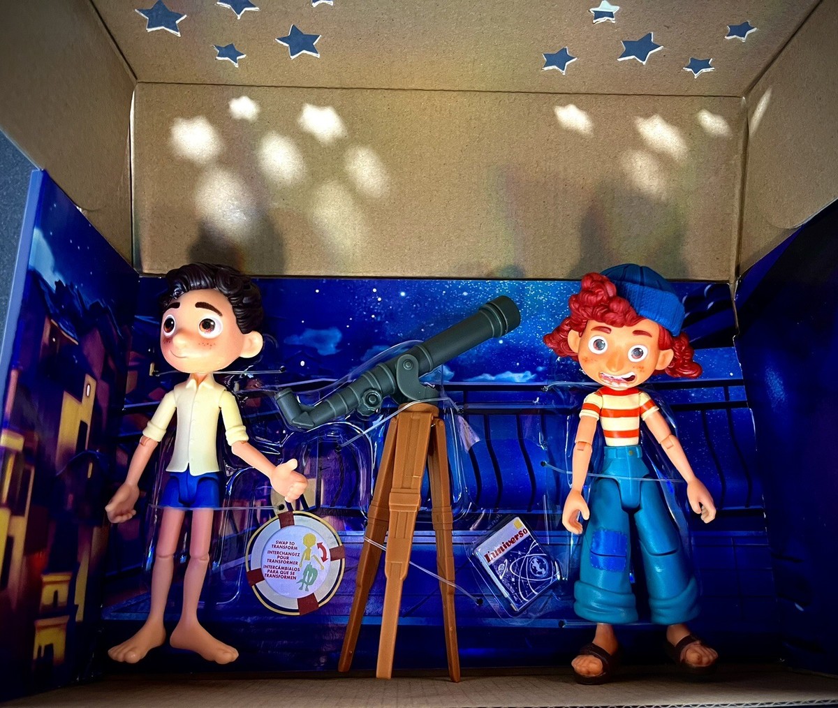 2023 Disney•Pixar Luca Stargazers Pack- Luca Paguro & Giulia