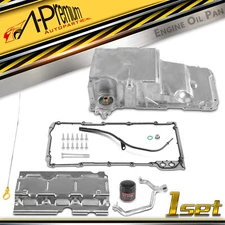 A-Premium New Engine Oil Pan w/o Gasket for Chevy Camaro LCF 3500 Express 3500