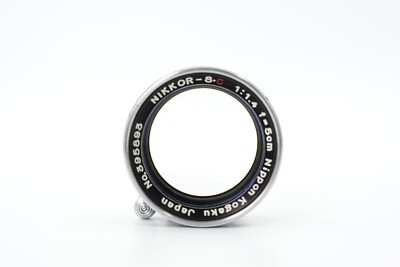 Nikon Nikkor-S.C Nippon Kogaku 5cm F1.4 LTM Black Rim/Black Band