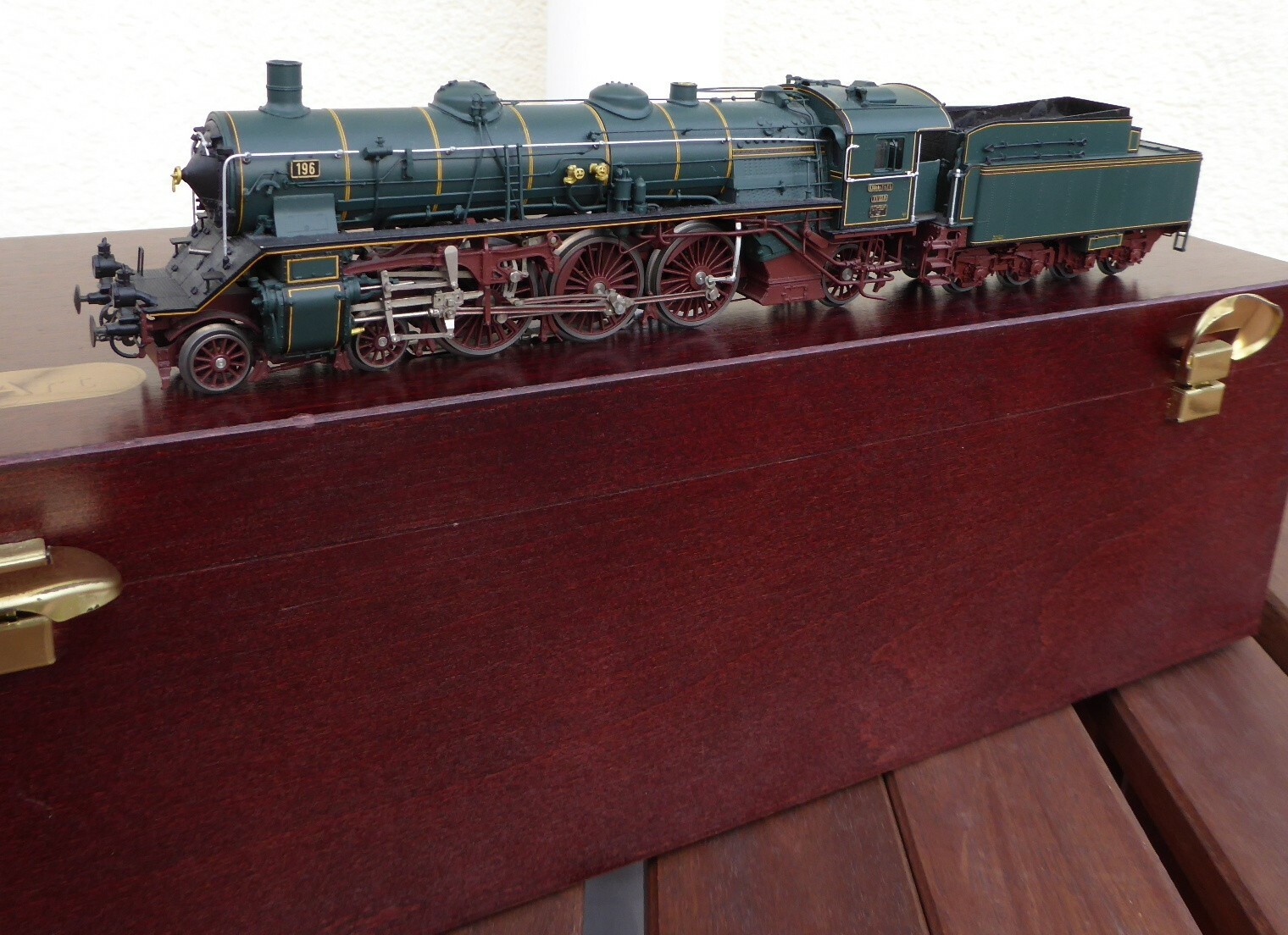 Trix Fine Art 42222 XVIII H/BR 18.0 K.S.St.E.B Saxony Ep.1 AC 3-Rail ...