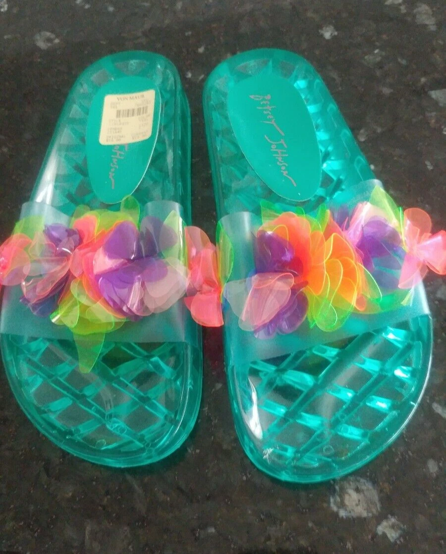 Betsey johnson hotsell slide sandals