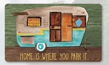 KITTRICH STRB158211 TEXTILEN CAMPMAT HOME IS WHERE PARK