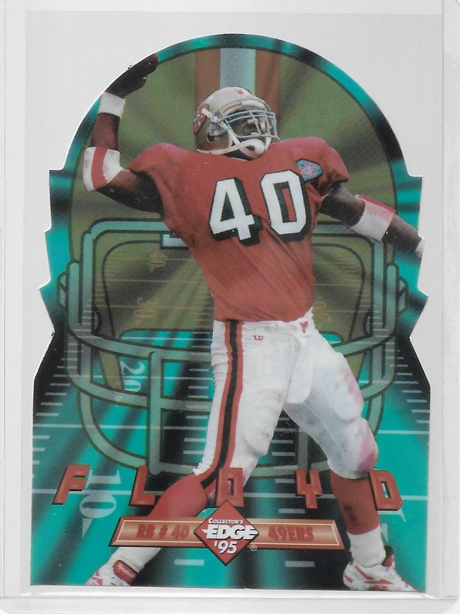 1995 Collector's Edge Instant Replay EdgeTech Die Cuts #6 William Floyd