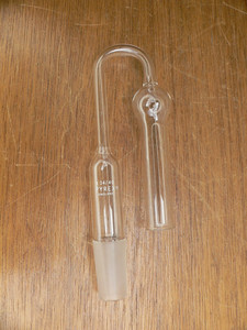 Pyrex Glass 24/40 U-Shaped Drying Tube Adapter