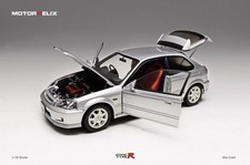 1/18 MotorHelix Honda Civic Type R ( EK9 ) RHD in Silver