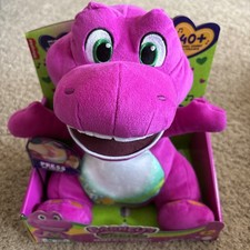 Fisher-Price Barney's World Heart Glow Barney Plush Toy with Lights and Music