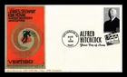 US COVER ALFRED HITCHCOCK LEGENDS OF HOLLYWOOD FIRST DAY ISSUE GG CACHET