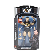 Jazwares AEW 1/5000 Chase Adam Cole #80 Unmatched Collection Series 10 Figure