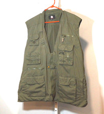 Rothco Men's Size 2XL Hunting/Fishing Vest Olive Green Pockets Vents Game Pouch