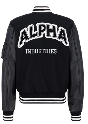 Neue Alpha Industries Herren Collegejacke Bomberjacke in Größe L - nie getragen - Bild 1 von 4
