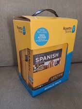 Rosetta Stone Learn Spanish Latin America Lifetime Bonus Pack New