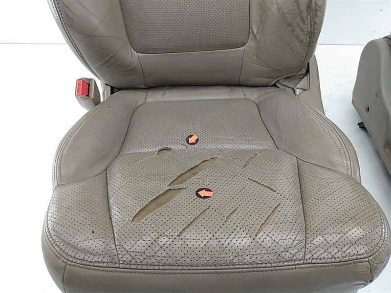 ACURA CL TYPE S Pair Of Tan Leather Power Bucket Seats Fits 2001 2002 Foto 4 de 4
