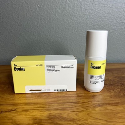 Methodiq Acne System 2 Piece Bundle 15ml Duolaq + Dapinaq NEW