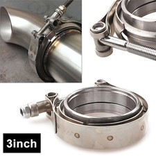 3" Self Aligning Male Female V-Band Vband Clamp CNCStainless Steel Flange Kit