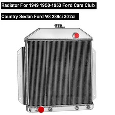 Radiator For 1949 1950-1953 Ford Cars Club Country Sedan Ford V8 289ci 302ci