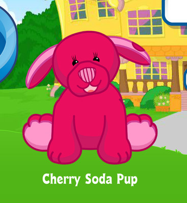 Webkinz Classic Cherry Soda Pup Virtual Adoption Code Only PROMO
