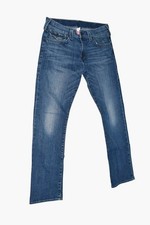 Vintage True Religion Mens Ricky W/ Flap Relaxed Staight Jeans Made in USA 34x34