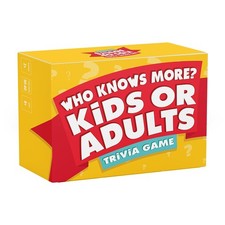 Who Knows More Kids or Adults, The Ultimate Trivia Game for Kids, Teens and ...