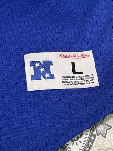Camiseta Mitchell Ness Seattle Seahawks Cuello en V Malla Retro Años 80’s NFL - Grande - Imagen 8 de 10