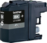Brother Lc 123 Bk Tintenpatrone Schwarz (LC-123BK)