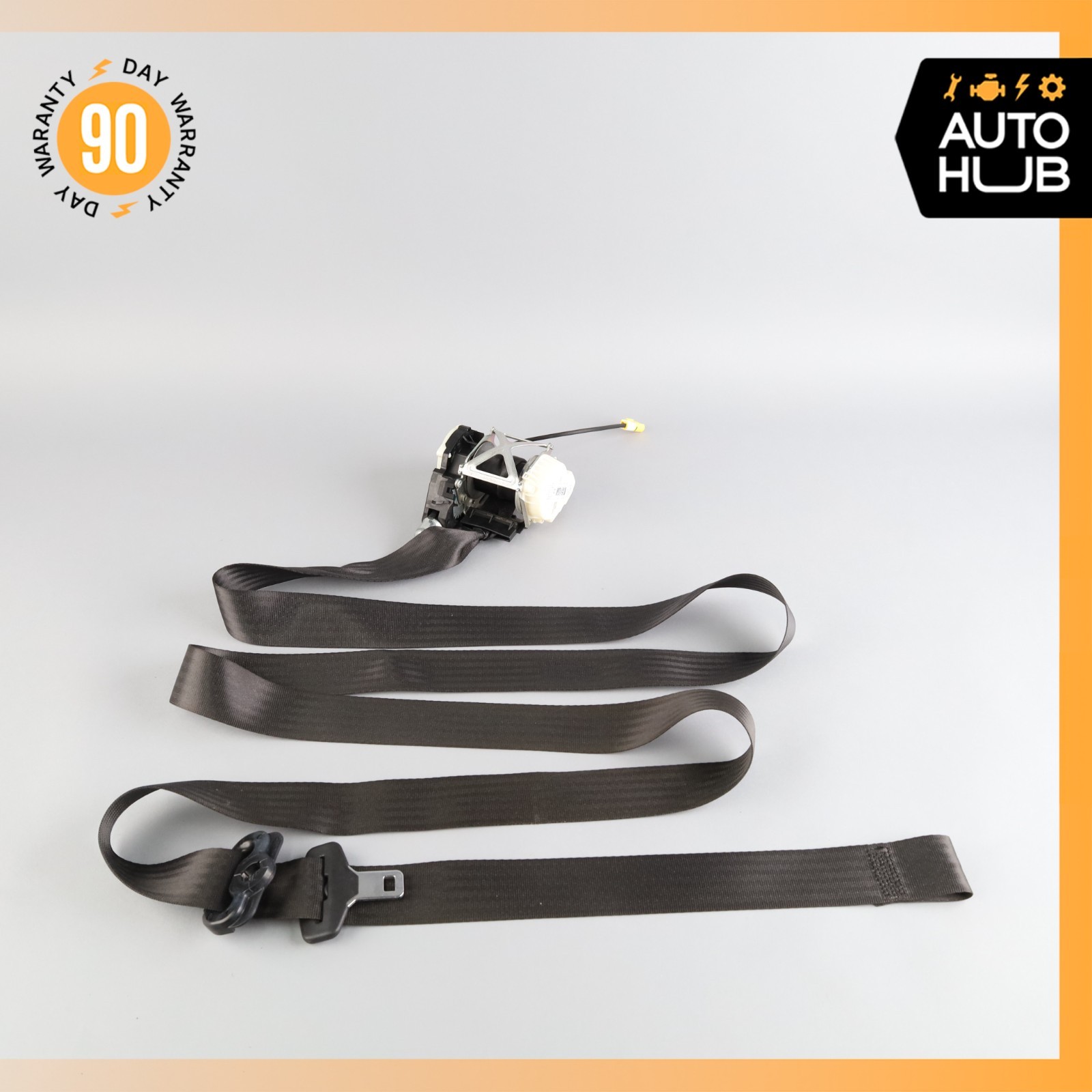 08-18 Maserati GranTurismo M145 Coupe Front Right Side Seat Belt Black OEM 47k