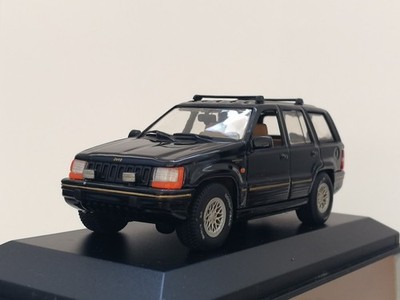 Minichamps Jeep Grand Cherokee die-cast model, 1/43 scale, black