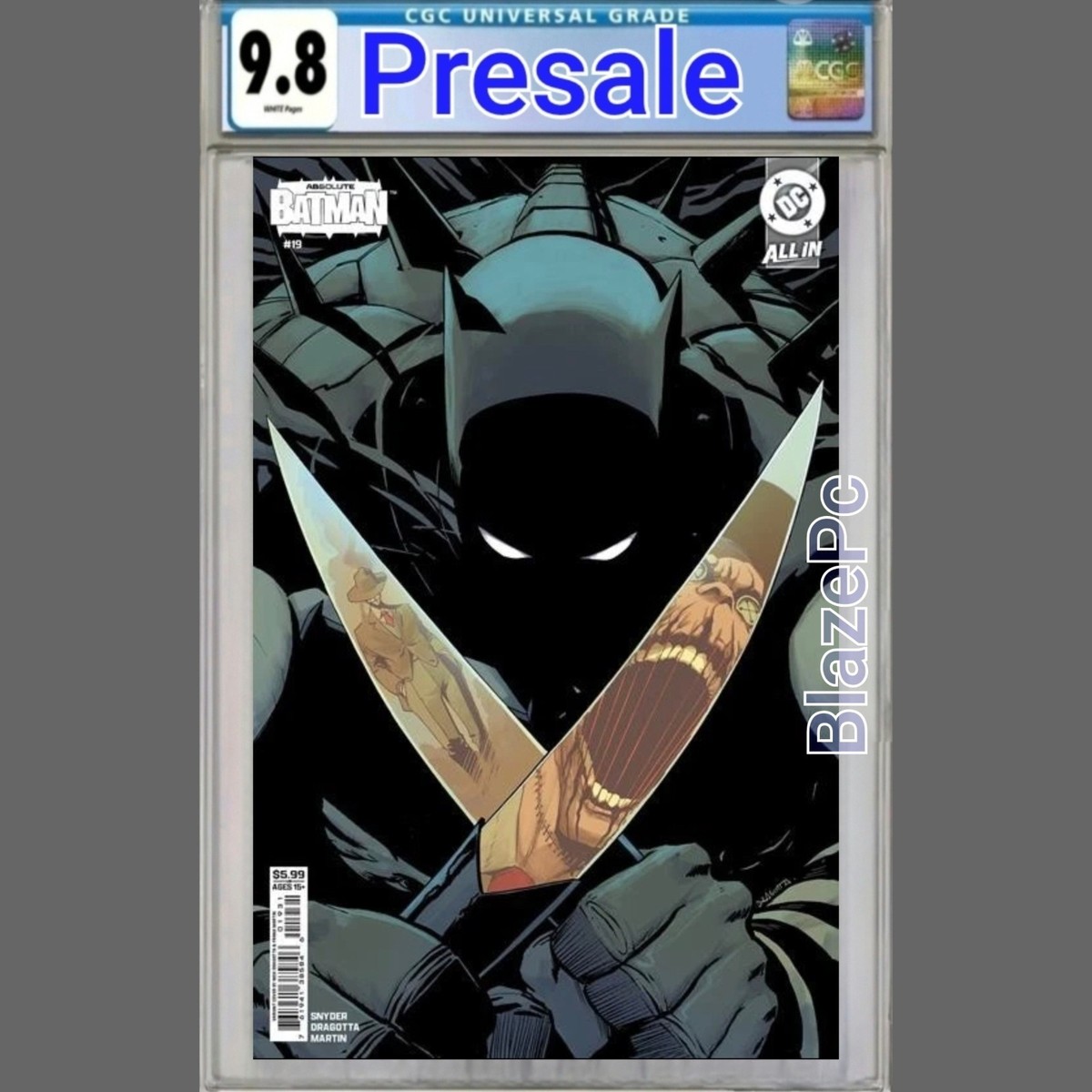 Absolute Batman #19 CGC 9.8 1st Print Cover C Nick Dragotta
