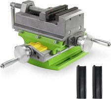 3 Inch Cross Slide Vise for Mill Drill Press 2 Way X-Y Workbench | 75Mm 3" Jaw W
