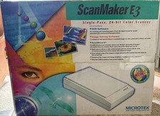 MICROTEK ScanMaker E3 Color SCSI Scanner in b...