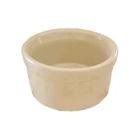 R.R.P. Co Roseville Ohio Pottery Stoneware Crock Ivory Cottage Trinkets