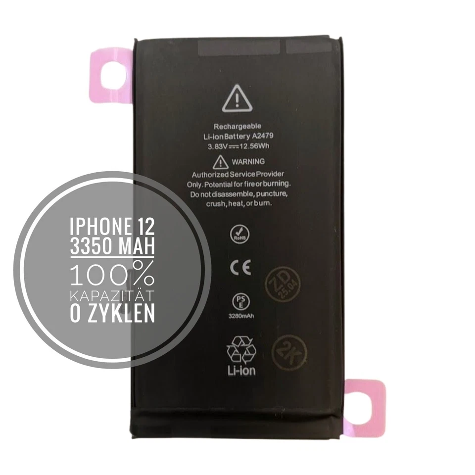 iPhone OEM Akku ORIGINAL USED High Capacity 100% Kapazität DIAGNOSABLE 12-15PM - Bild 3 von 4