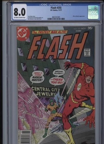 The Flash #255 (DC Comics November 1977), CGC GRADE 8.0