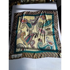 VTG, collectible, silk , rare scarf with  mul...