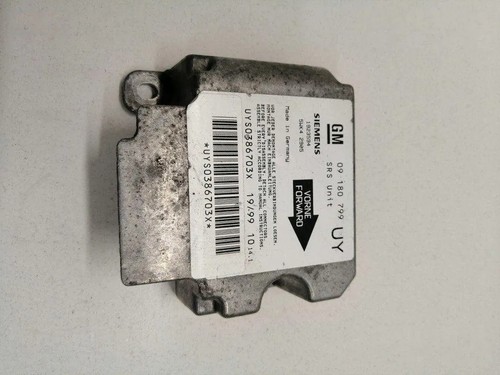 OPEL ASTRA G Cabrio F67 Airbag-Steuergerät 09180799 2.00 Petrol 74kw 17129154