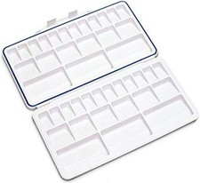 42 Well Paint Palette Air Tight, Extra Large Folding Mixing Painting Palette Ac